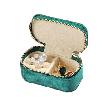 Mini portable jewelry box small and lightweight