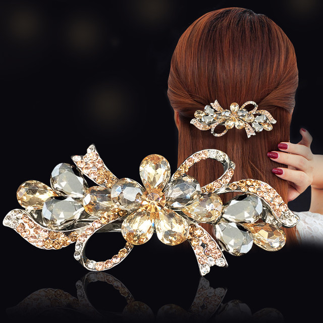 Hairpins for women, adult top clips, hairpins, mother hairpins, spring clips, ponytail clips for the back of the head, bangs, hair accessories, butterfly hair