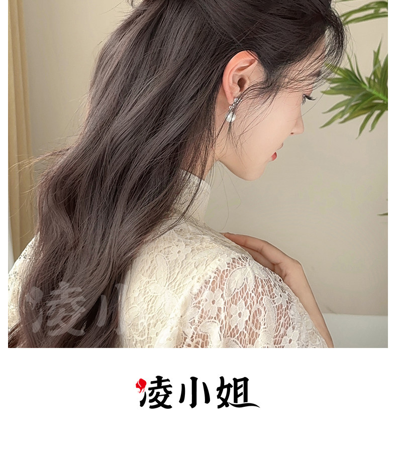 Scrunchie Volumizzante Hijab Elastico Grande Anello Per - Foto 10