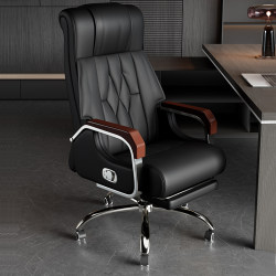 Boss Chair, Swivel Chair, Computer Chair, Home Use, Reclining for Lunch Break, Massage Chair, Business Leather Executive Chair, Office Chair