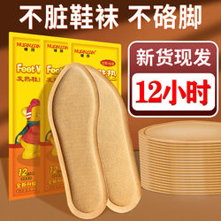 Warm Self-Heating Insoles for Women, Self-Heating Warm Baby Foot Warmers, Men's Foot Warmers, Warm Moxa Grass Foot Warmers for Winter, 12 Hours of Heating