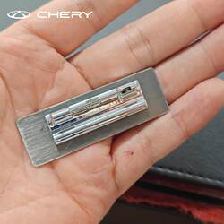 New Chery Car Badge, Metal Employee Id Badge, Pin-Type Work Badge, Name Tag