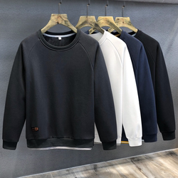 Victoria Harbor luxury pure cotton new thickened round neck sweatshirt