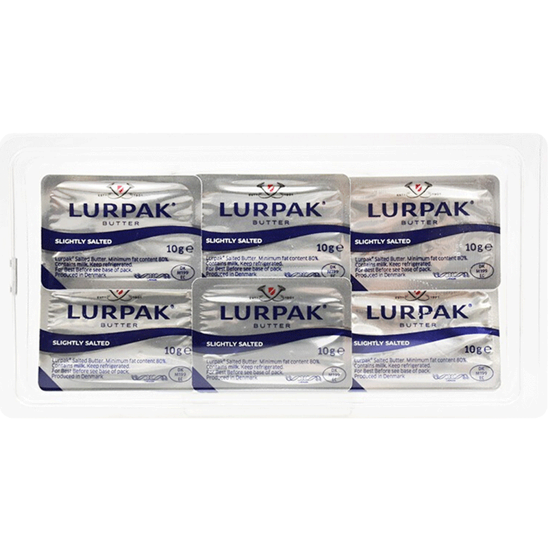 
Lurpak butter salty light animal butter block silver treasure breakfast spread bread ready-to-eat Lurpak butter