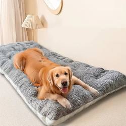 Cat and Dog Winter Mat Mattress, Thickened for Autumn and Winter, Pet Sleeping Bed, Winter Sleeping Mat, Moisture-Proof and Warm, Large Dog Bed