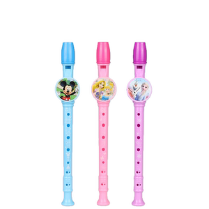 
Disney Children's Flute Recorder Toy Musical Instrument Props Small Whistle Eight Holes Baby Horns Tortoise Beginners