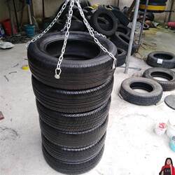 Tire Sandbags, Tire Punching Bags for Boxing and Martial Arts, Physical Training, Gym and Martial Arts Training, Specialized Tire Manufacturer