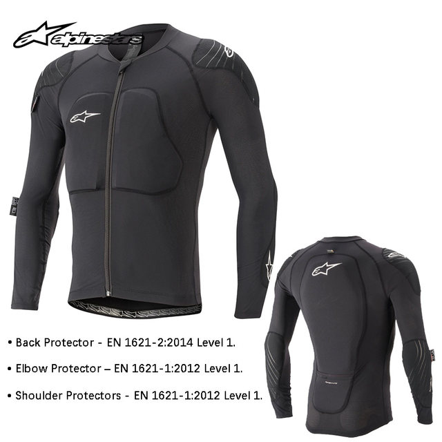 24 Italian alpinestars off-road motorcycle armor jackets BIONIC riding ...