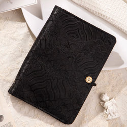 [Limited Time Special] Vintage Embroidery A5/A6 Loose-Leaf Planner Notebook, Detachable, High-Value Journal Notebook