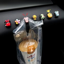 Car Interior Small Hooks, Front Seat Decoration Accessories, Adhesive Cartoon Seat Back Car Hooks