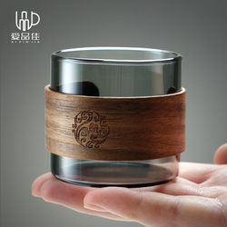 Japanese-Style Glass Tea Cup, Household Anti-Scald Small Tea Cup, High-Temperature Resistant Tea Set, Tea Cup, Kung Fu Tea Ceremony Cup, Tea Tasting Cup Set