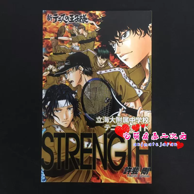 日版新网球王子公式粉丝书立海附属strength 日文原版新テニスの王子様立海大附属中学校テニス部ガイドstrength