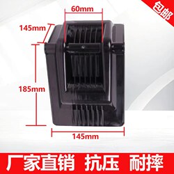 Truck Plastic Black Corner Protector Bundle with Paper Tube Packing Pad Corner Sealing Transport Plywood Tensioner Protective Corner Protector
