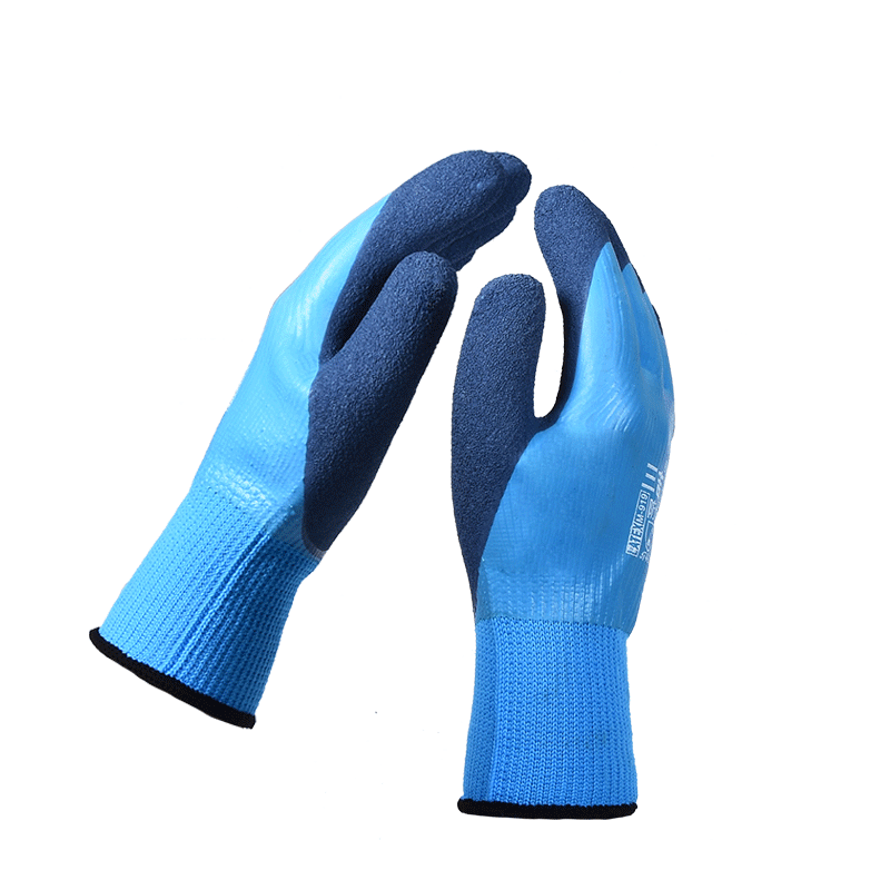 Winter fishing gloves plus velvet and cold winter fishing, ice fishing Luya special waterproof waterproof anti -thorn men's heating outdoor fishing gear
