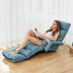 Multifunctional Trendy Japanese-Style Light Luxury Balcony Bay Window Lazy Sofa Single Tatami Foldable Nap Sofa Bed