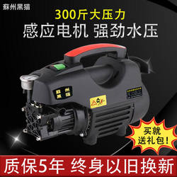 Black Cat Cleaning Machine High Power 220V Household Car Washer Ultra High Pressure Car Wash Pump Portable Car Wash Tool