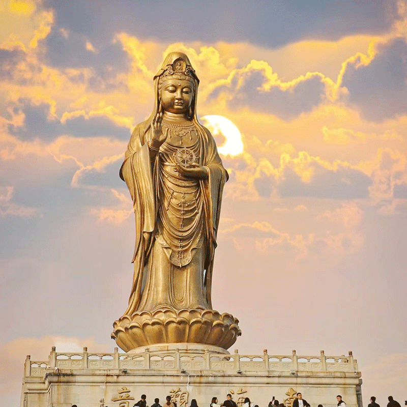 往返高铁舟山普陀山旅游4天3晚普济寺法雨寺慧济寺佛顶山跟团游
