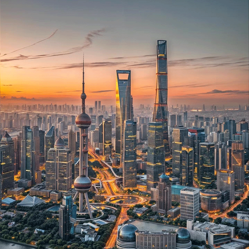 飞机往返上海迪士尼旅游3天2晚东方明珠浦江游船野生动物园跟团游