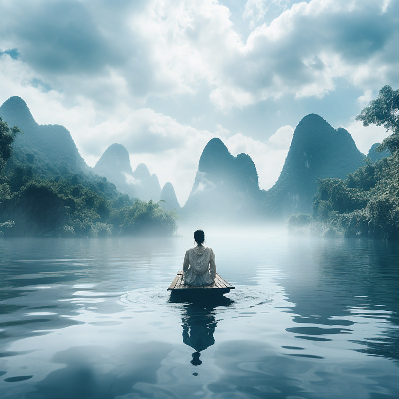 含往返机票—桂林旅游5天4晚龙脊梯田阳朔漓江遇龙竹筏跟团五日游