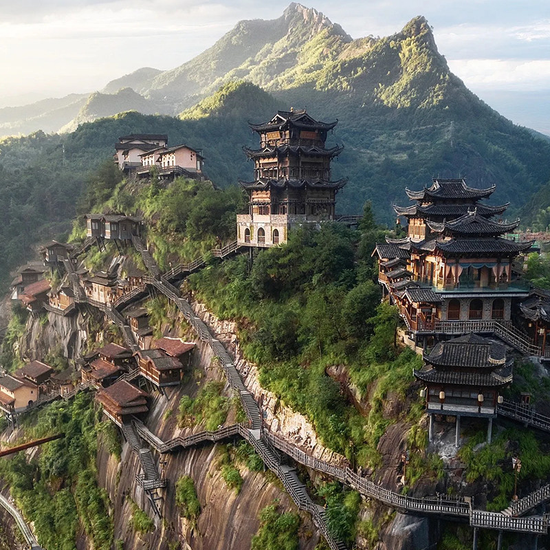 【私家团2人起订】江西旅游庐山瀑布景德镇婺源望仙谷5天4晚亲子