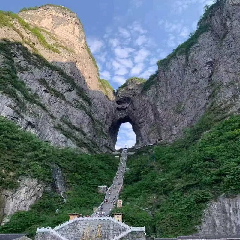 【私家团】张家界旅游森森公园天门山玻璃桥5天4晚包车纯玩跟团游