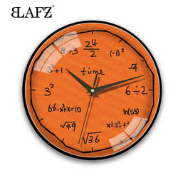 Original Mathematical Creative Clock, Science Master Digital Simple Formula Wall Clock, Training Classroom Silent Quartz Clock
