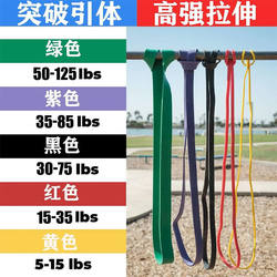 School Student Fitness Track and Field Training Resistance Band Loop Latex Elastic Stretching Rubber Band Yoga Stretch Band