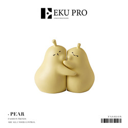 Eku Pro·Hugable Pear·Cute Ceramic Ornament Home Decoration Gift Living Room Desktop |   Pear