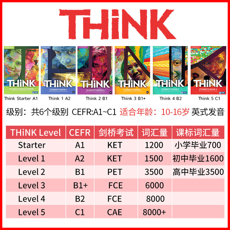 Cambridge Think Starter Level 1 - Libro de Texto Original en Inglés