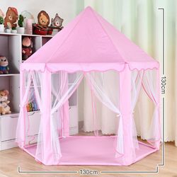 Children's Tent Indoor Girl's Toy House Boy's Baby Small House Castle Separate Bed Princess House Little Girl's Gift