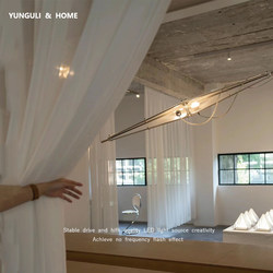 Singchan Chen Xingyu Chandelier Restaurant Light High-End Bauhaus Loft Hollow High Ceiling Staircase Bar Chandelier