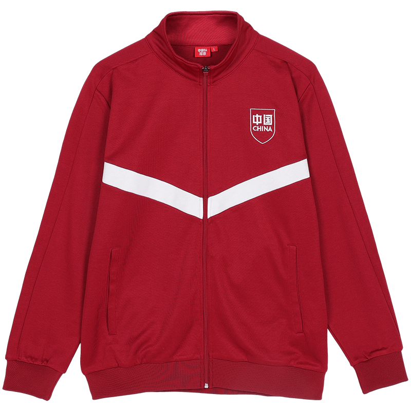 
My home court China team outdoor football training casual sports stand collar cardigan jacket