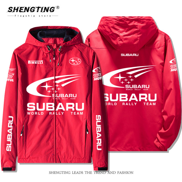 SUBARU Subaru World Rallycross Same Style Jacket 4S Shop Work Clothes ...