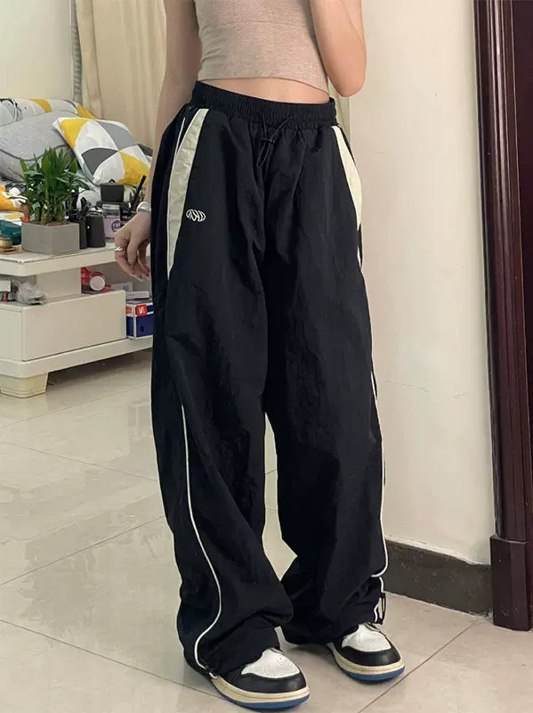 Streetwear Chic Cargo Casual Parachute Tech Pants Sweatpants