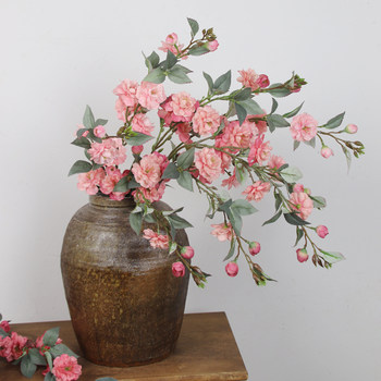 
Long branch Chinese antique camellia artificial flower