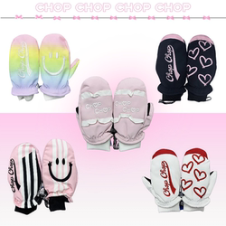 CHOPCHOP exclusive contrasting color series ski gloves wear-resistant 3M cotton waterproof gloves