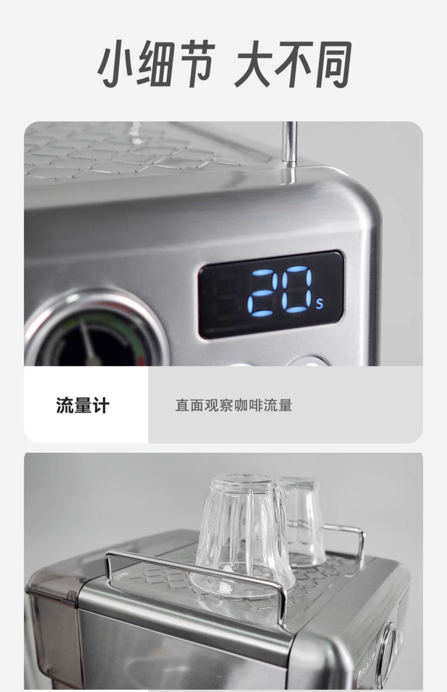 Hibrew H10A 半自動エスプレッソマシン - 10バーコーヒーメーカー
