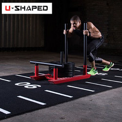 Fitness Sled Outdoor Energy Cart Track and Field Resistance Training Equipment Explosive Power Training Equipment Strength Cart Puller