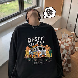 Men's Pure Cotton Long-Sleeve T-Shirt, Autumn and Winter Base Layer, Loose Fit, Trendy Brand ins Loose Fit Inner Layer, Fashionable Versatile Fleece Top