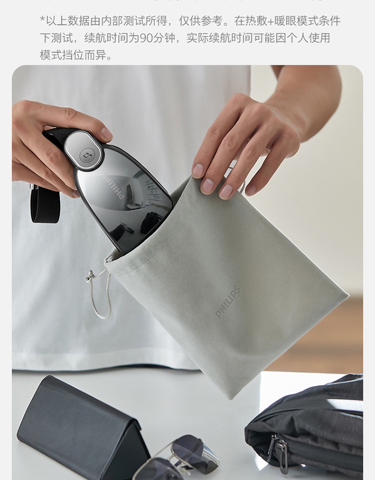 Philips PPM7101E Sıcak Kompres Göz Masaj Aleti - Yorgunluğu