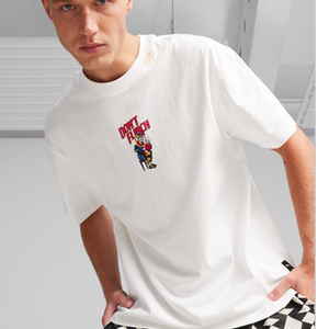 
PUMA Men's comfortable casual round neck short-sleeved sports T-shirt 624748