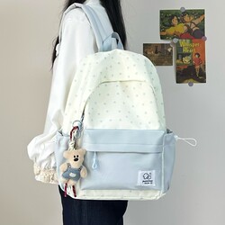 Good-Looking ins Style Cute Girl Schoolbag, Junior High School Student, High School Student, Large-Capacity Backpack, Versatile and Lightweight Backpack