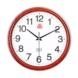Shanghai Sanwu 555 Wall Clock for Living Room and Bedroom, Large Font Quartz Clock, Silent and Simple Design