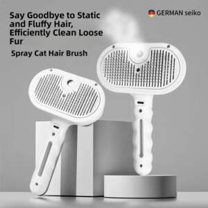 
German cat comb spray removal artifact cat beauty special dog pet dog bath cleaning brush supplies