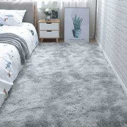 Master Bedroom Carpet, Bedside Plush Rug, Girly Style, ins Full Coverage, Living Room, Stain-Resistant, Sofa, Coffee Table Rug, Floor Mat