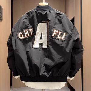 
Spring and Autumn New Men's Jackets Fashionable Fashion Jackets Fashionable Slim Casual and Variety Couple Baseball Jackets