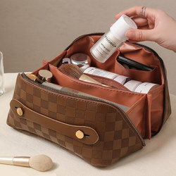 Cosmetic Bag for Women, Large Capacity, High-End, Portable, Waterproof Cosmetic Case, Business Trip, Skin Care Product, Toiletry Bag, Cosmetics Bag