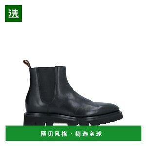 
[Direct Mail from the United States] SANTONI Chelsea Boots Popular Men's Shoes 17803681SO Black Italy