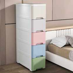 20-30cm sandwich storage cabinet drawer-type plastic storage cabinet thickened kitchen finishing cabinet bathroom cabinet narrow cabinet