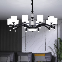 2025 New Nordic Living Room Chandelier Modern Minimalist Hall Lamp Atmospheric Main Light Dining Room Bedroom Zhongshan Lighting Fixtures